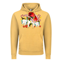Vintage Mustard dental Christmas teeth and candies Vintage Hoodie - AdoDesignShop