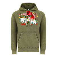 Vintage Olive dental Christmas teeth and candies Vintage Hoodie - AdoDesignShop
