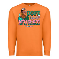 Carrot afro  nurse dope black Premium Sweatshirt - AdoDesignShop