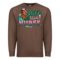 Chestnut afro  nurse dope black Premium Sweatshirt - AdoDesignShop