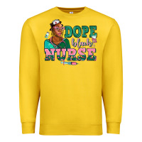Lemon afro  nurse dope black Premium Sweatshirt - AdoDesignShop