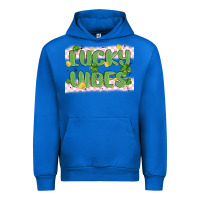 Cobalt lucky vibes Urban Hoodie - MaliasSmallBusiness