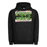 Pigment Black lucky vibes Urban Hoodie - MaliasSmallBusiness