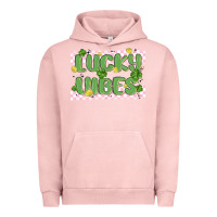 Pigment Salmon lucky vibes Urban Hoodie - MaliasSmallBusiness