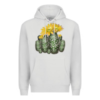 Dove Grey texas rainbow cactus Premium Hoodie - LillyAllenDesigns