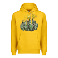 Lemon texas rainbow cactus Premium Hoodie - LillyAllenDesigns