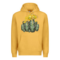 Mustard texas rainbow cactus Premium Hoodie - LillyAllenDesigns