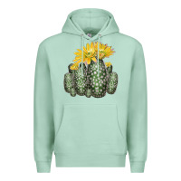 Seafoam texas rainbow cactus Premium Hoodie - LillyAllenDesigns