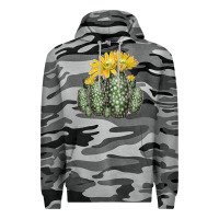 Slate Camo texas rainbow cactus Premium Hoodie - LillyAllenDesigns
