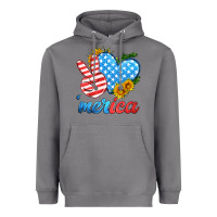 Storm america with heart Heavyweight Hoodie - HRA Design Shop