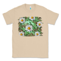 Mushroom Daisy leopard Classic Tee - RanaPortraitStore