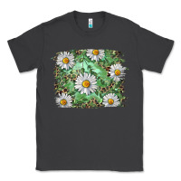 Smoke Daisy leopard Classic Tee - RanaPortraitStore