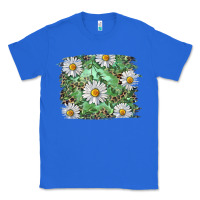 True Royal Daisy leopard Classic Tee - RanaPortraitStore