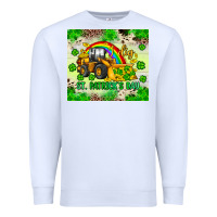White i dig st patrick s day Premium Sweatshirt - JahusDesignShop