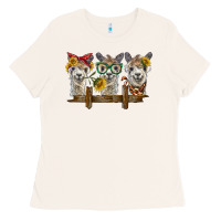 Bone 3 alpacas Ladies Tee - BarkalooDesign