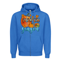 True Royal pumpkin season Zipper Hoodie - Zillion Design Studio