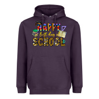 Plum happy last day of school Heavyweight Hoodie - CowhideDigitalArt