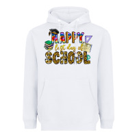 White happy last day of school Heavyweight Hoodie - CowhideDigitalArt