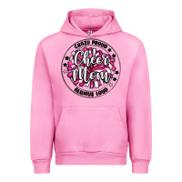 Fuchsia Pink cheer mom Urban Hoodie - MaliasSmallBusiness