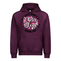 Mauve Wine cheer mom Urban Hoodie - MaliasSmallBusiness