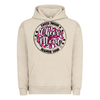 Pigment French Oak cheer mom Urban Hoodie - MaliasSmallBusiness