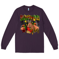 Plum Juneteenth vibes black girl sneakers Long Sleeve Tee - RanaPortraitStore