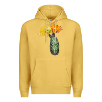 Antique Gold texas rainbow cactus Premium Hoodie - LillyAllenDesigns