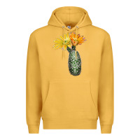 Mustard texas rainbow cactus Premium Hoodie - LillyAllenDesigns