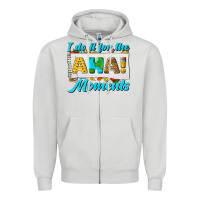 Dove Grey i do it for the aha moments Zipper Hoodie - texasbilliewilder
