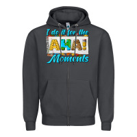 Smoke i do it for the aha moments Zipper Hoodie - texasbilliewilder