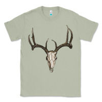 Matcha Deer Skull Classic Tee - RanaPortraitStore