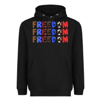 Black 4th of july freedom Heavyweight Hoodie - HRA Design Shop