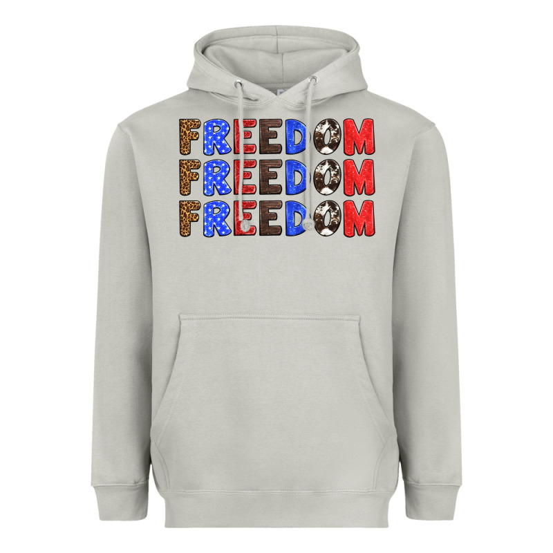 4th Of July Freedom Heavyweight Hoodie by HRA Design Shop | Teevron