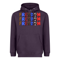 Plum 4th of july freedom Heavyweight Hoodie - HRA Design Shop