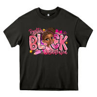 Asphalt Pretty Black Educated Heavy Core Tee - CowhideDigitalArt