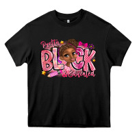 Black Pretty Black Educated Heavy Core Tee - CowhideDigitalArt