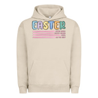 Pigment French Oak easter  Bunny Kısses Urban Hoodie - MaliasSmallBusiness
