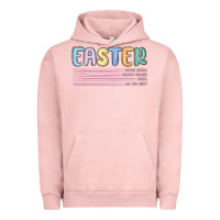 Pigment Salmon easter  Bunny Kısses Urban Hoodie - MaliasSmallBusiness