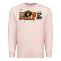 Pale Pink hope juneteenth Premium Sweatshirt - AdoDesignShop