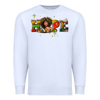 White hope juneteenth Premium Sweatshirt - AdoDesignShop