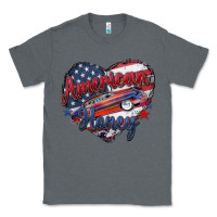 Charcoal Heather American honey Classic Tee - Zillion Design Studio