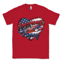 Red American honey Classic Tee - Zillion Design Studio