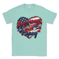 Seafoam American honey Classic Tee - Zillion Design Studio