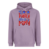 Lavender we people like the party Heavyweight Hoodie - HRA Design Shop