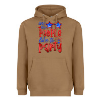 Toasted Coconut we people like the party Heavyweight Hoodie - HRA Design Shop