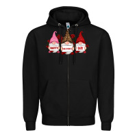 Black happy valentine's day dno es with rose Zipper Hoodie - RanaPortraitStore