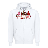 White happy valentine's day dno es with rose Zipper Hoodie - RanaPortraitStore