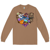 Toasted Coconut stitch heart halloween Long Sleeve Tee - AdoDesignShop