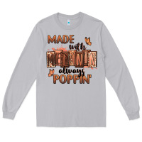 Moon Dust Made with melanin always poppin' Long Sleeve Tee - RanaPortraitStore