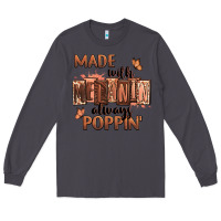 Smoke Made with melanin always poppin' Long Sleeve Tee - RanaPortraitStore